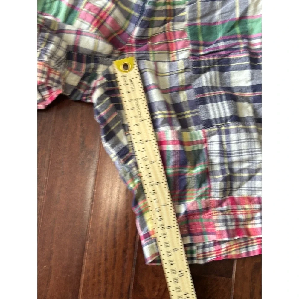 Polo Ralph Lauren Shorts Mens 42 Multicolor Madras Patchwork 42x9